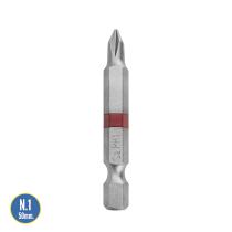 Puntas Largas Destornillador Phillips Nº 1 (2 Piezas). Acero S2 al Cromo Vanadio. Puntas Hexagonales, Destorpuntas,