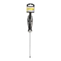 Destornillador Plano Vaciado Acero S2 Mango TPR Bimaterial. Medida 1,2 x Ø 6,0 x 150 mm. DIN5265