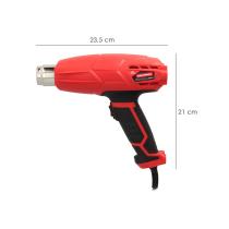 Pistola Aire Caliente 2000 Watt. 2 Potencias Con Accesorios. Decapador, Pistola Decapar Aire Caliente