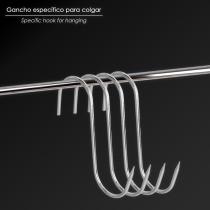 Gancho Carnicero Inoxidable Nº 2 De 120 x 5 mm. Gancho Para Productos Carnicos.