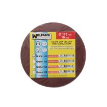 Lija Recambio Velcro Para Amoladora Ø 115 mm. Grano 40 (10 Piezas)
