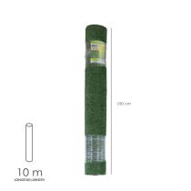 Cesped Artificial 7 mm. Rollo 1x10 mt. Césped Moqueta Para Interior y Exterior. Jardín, Terraza, Balcón. Uso Domestico