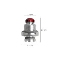 Valvula De Seguridad Compatible Con Olla A Presión Súper Rápida Magefesa Nova, Nova Pro, Prisma y Astra, Recambio oficial