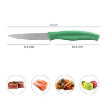 Cuchillo Nuuk Mondador Hoja Acero Inoxidable 9 cm. Verde (1 Unidad)