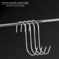 Gancho Carnicero Inoxidable Nº 1 de 4 x 100mm. Gancho Para Productos Carnicos.