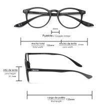 Gafas Lectura Connecticut Negras Aumento +3,0 Patillas Para Colgar Del Cuello , Gafas De Vista, Gafas De Aumento