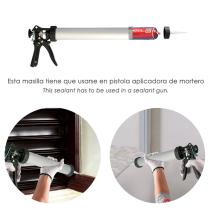 Masilla Poliuretano Blanca Bolsa 600 Ml. Sellador Poliuretano, Sellador Cemento, Ladrillo, Cerámica, Metales