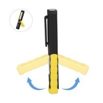 Linterna LED Multifunción Tipo Boligrafo Recargable (900 mAh) 200 Lumenes Con Iman, Gancho y Soporte Ajustable.