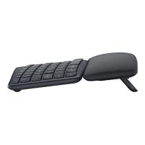 Teclado logitech ergo k860 split for business con logi bolt bluetooth wireles inalambrico grafito