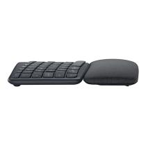 Teclado logitech ergo k860 split for business con logi bolt bluetooth wireles inalambrico grafito