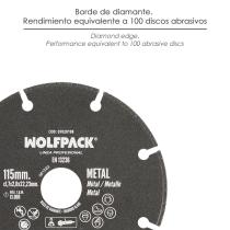 Disco Corte Metales Universal Ø 115 x 1,7 mm. Filo de Diamante Disco Corte Acero, Chapa, Hierro, Aluminio