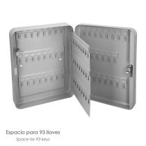 Armario De Seguridad Para Llaves Para 93 Llaves, Armario Seguridad Llaves, Armario Llavero, 6x24x30 cm.