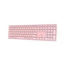 Teclado rapoo e9800m rosa inalambrico