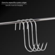 Gancho Carnicero Inoxidable Nº 5 de 180 x 5 mm.