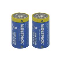 Pila Wolfpack Alcalina D - LR20 (Blister 2 Piezas)