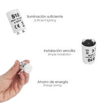 Cebador 4 - 65 Watt. Cebador Fluorescente, Arrancador Tubo Fluorescente, Cebador Encendido Rápido.
