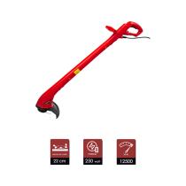 Recortabordes Electrico 250 Watt. 12.500 R.P.M. Anchura Corte Ø 22 cm. Hilo Ø 1,2 mm. x 6 Metros. Recorta Bordes, Cortabordes