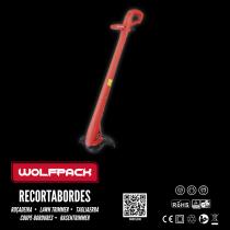 Recortabordes Electrico 250 Watt. 12.500 R.P.M. Anchura Corte Ø 22 cm. Hilo Ø 1,2 mm. x 6 Metros. Recorta Bordes, Cortabordes