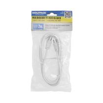 Prolongacion Tv - Video. 2 metros Toma 9,5 mm. Con Adaptador Macho Hembra