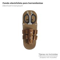 Funda Electricista Herramientas Piel
