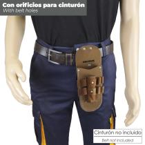 Funda Electricista Herramientas Piel