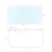 Recambio Pantalla 390x200 mm. Para Protector Facial Con Arnes