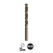 Broca Cobalto Hss Cilindrica 12,00 mm. Blister 1 Unidad.