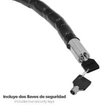 Piton Moto Blindado Llave Tubo 25 x 100 cm.