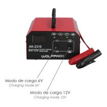 Cargabaterias 6/12V 10-150 Ah Automatico
