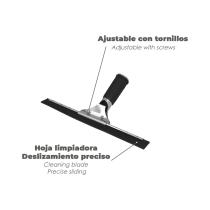 Limpiacristales Profesional Inoxidable 30 cm.