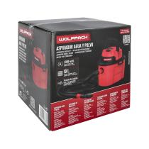 Aspirador Soplador Plástico Agua Y Polvo 10 Litros / 1000 Watt.