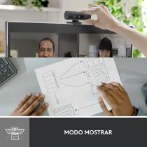 Webcam logitech brio 500 grafito full hd - usb tipo c