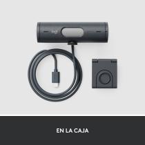Webcam logitech brio 500 grafito full hd - usb tipo c