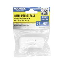 Interruptor 2A De Paso Blanco.