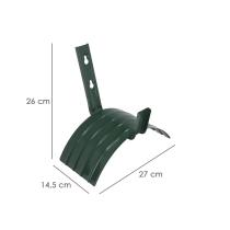 Soporte Manguera Pared Metal 35,5