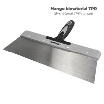 Espatula Acero 380 mm. Mango TPR
