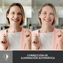 Webcam logitech brio 500 blanco crudo full hd - usb tipo c