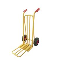 Carretilla Almacen / Sacos Con Pala Abatible Ruedas Neumáticas Llantas de plástico