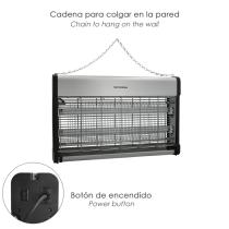 Exterminador De Insectos 30 W.