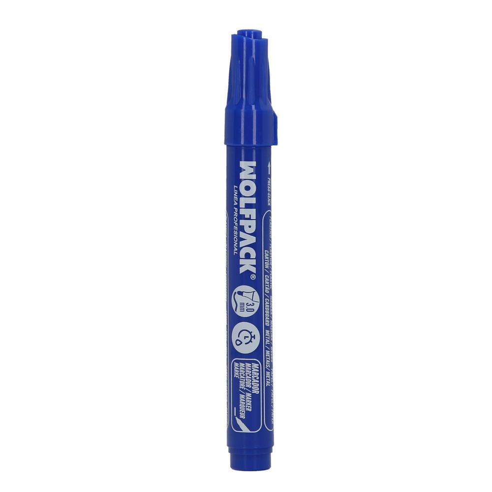 Rotulador Permanente Profesional Azul.