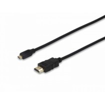 Equip 119309 HDMI 1.4 to Micro HDMI Cable, 1.0m, 4K/30H