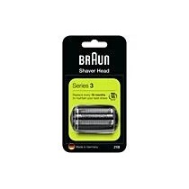 Recambio para afeitadora - Braun Series 3 21B, Recambio para Afeitadora Braun Serie 3, Negro
