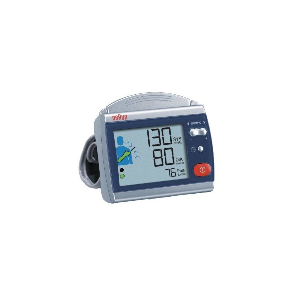 Braun BP-3560 – Monitor de Presión Arterial Digital con Brazalete EasyClick y Memoria de 100 Mediciones