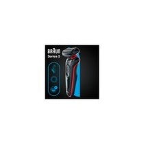Braun Series 5 51-B1000s – Afeitadora Eléctrica Hombre, Seco y Mojado, Color Rojo