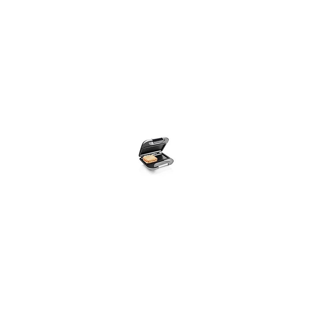 Sandwichera Princess Deluxe 127003 – 2 sándwiches, placas de parrilla, 750 W