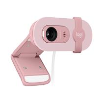 Webcam logitech brio 100 rosado full hd - usb
