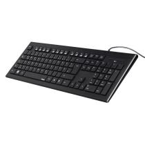 Teclado + raton hama cortino usb tipo a negro