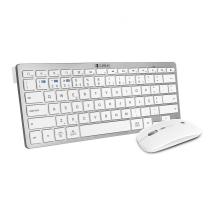 Teclado + raton subblim combo plata portugues