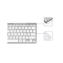 Teclado + raton subblim combo plata portugues