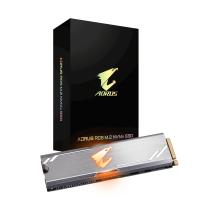 Disco duro interno solido hd m2 ssd 256gb gigabyte aorus rgb nvme 2280 lectura 3100mb - s escritura 1050mb - s gp - asm2ne2256gt